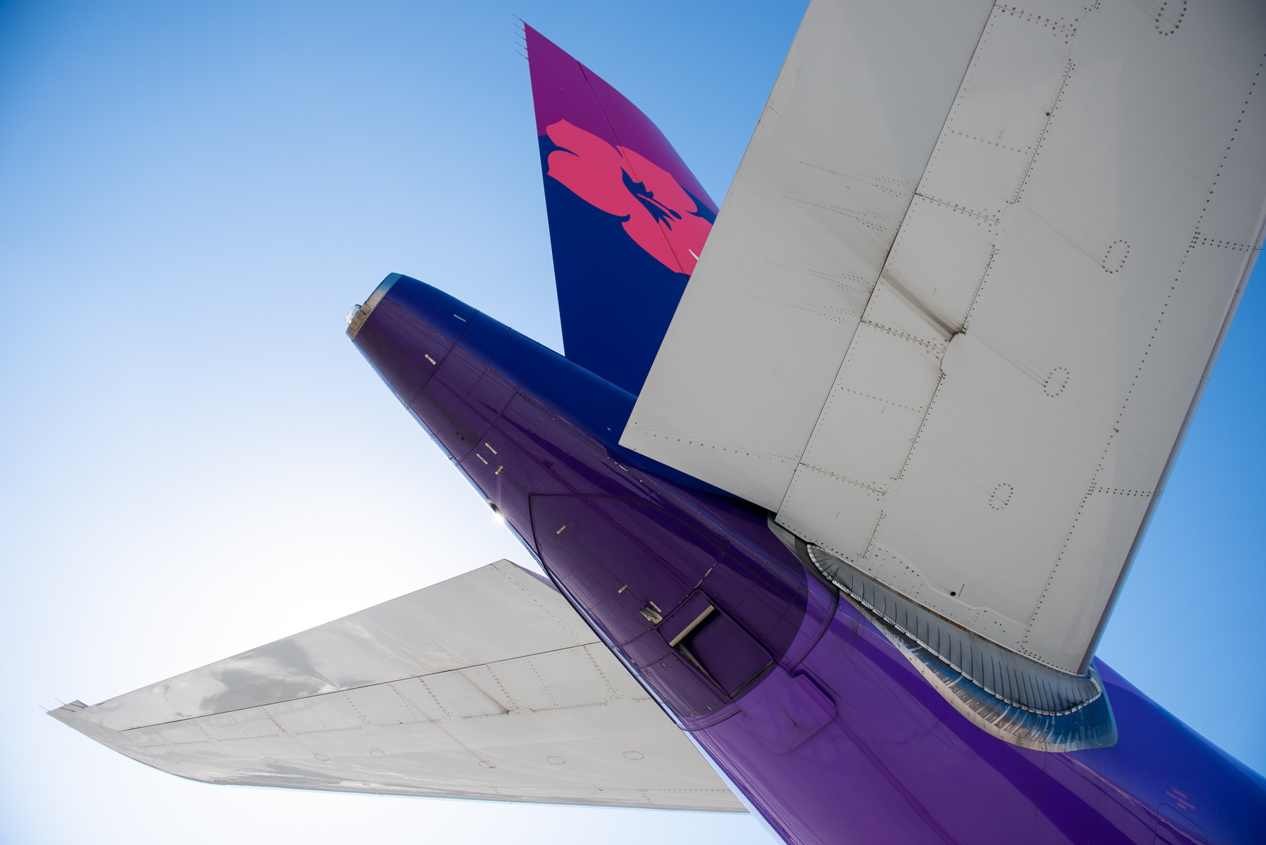 Hawaiian Airlines tail section